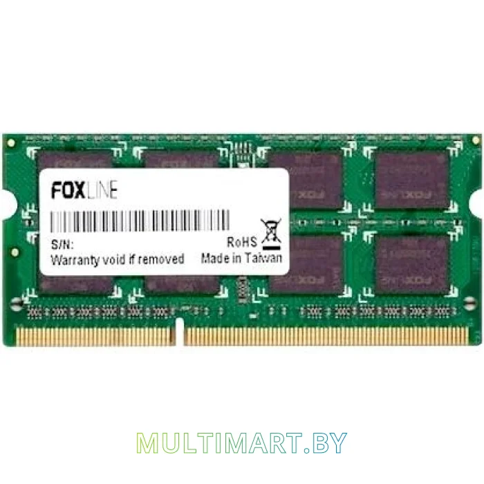 Оперативная память Foxline 16GB DDR4 SODIMM PC4-21300 (FL2666D4S19S-16G)